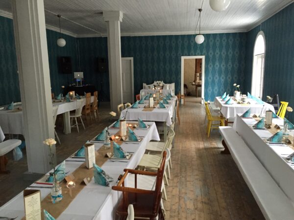 Krikutilli - Verkkorannan Kesäkoti - juhlasali